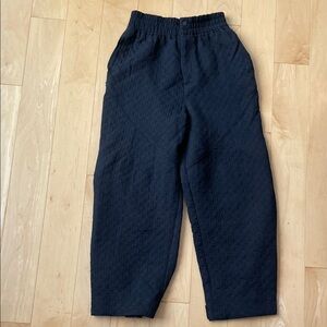 Black Textured Pants Free Movement by Free People